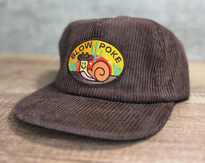 Slow Poke 5-Panel Corduroy Hat