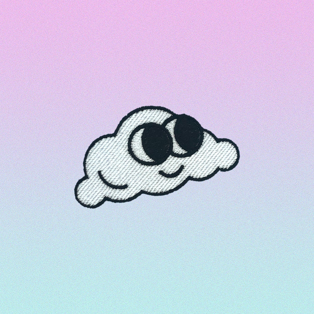 Cloud Googly Eye Patch Etsy