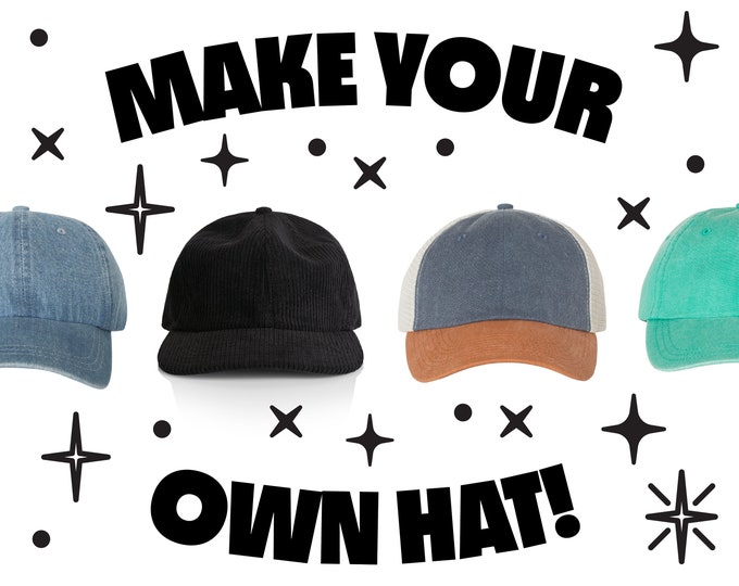 Make Your Own Patch Hat!