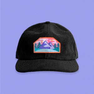 Mystical Mountain Corduroy Hat