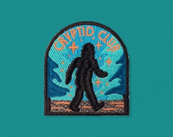 Cryptid Club Bigfoot Patch