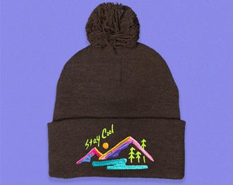 Stay Cool Pom Pom Beanie