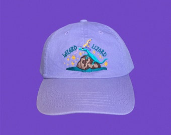 Wizard Lizard Dad Hat