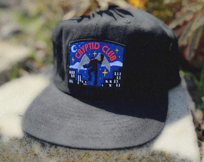 Mothman Cryptid Club Floppy Cap