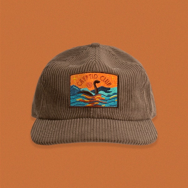 Loch Ness Cryptid Club Corduroy Hat