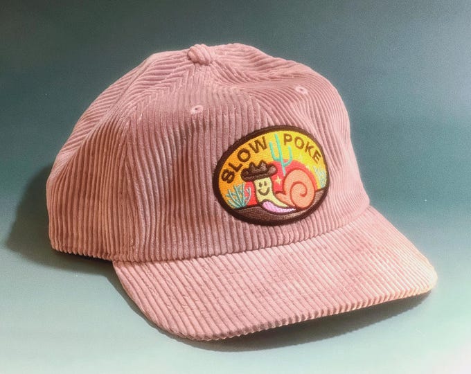 Slow Poke Corduroy Hat