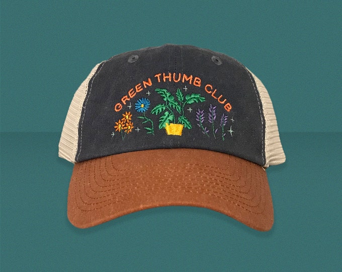 Green Thumb Club Mesh Backed Dad Hat