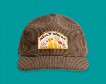 Mushroom Hunting Club Corduroy Hat