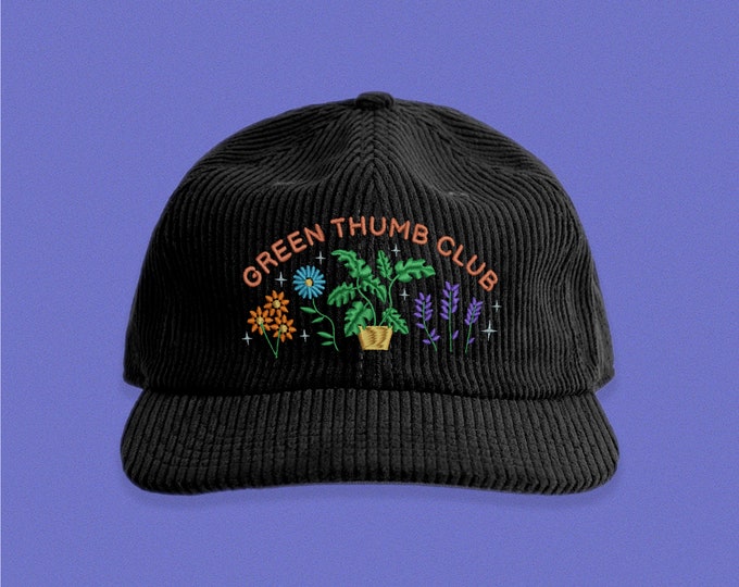 Green Thumb Club Corduroy Hat