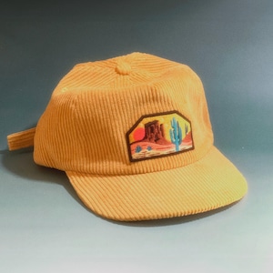 Sombrero de pana de 5 paneles del Salvaje Oeste