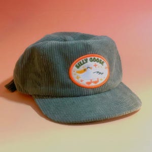 Chapeau en velours côtelé à 5 panneaux Silly Goose
