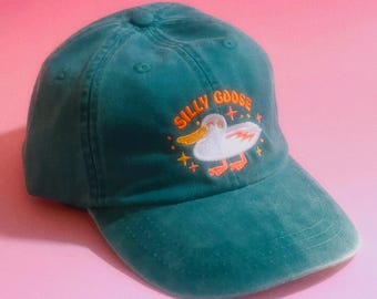 Silly Goose Embroidered Dad Hat