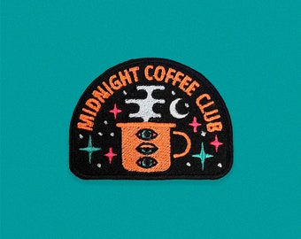 Midnight Coffee Club Patch