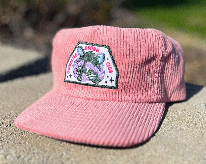 Street Rat Dumpster Diving Club 5-Panel Corduroy Hat