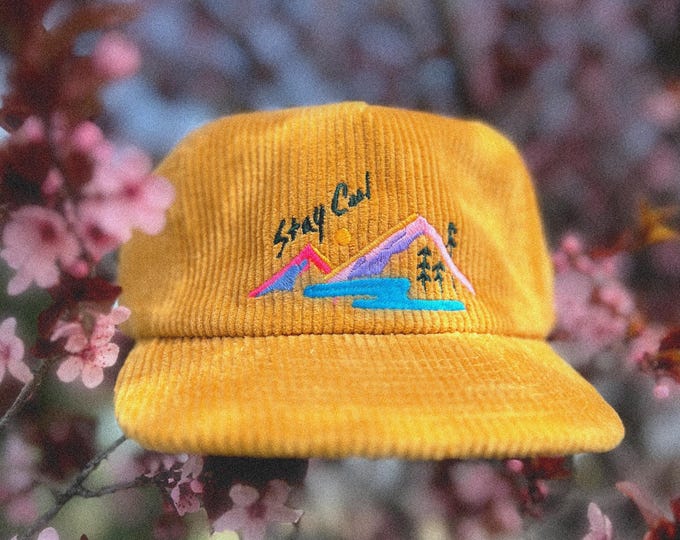 Stay Cool 5-Panel Corduroy Hat