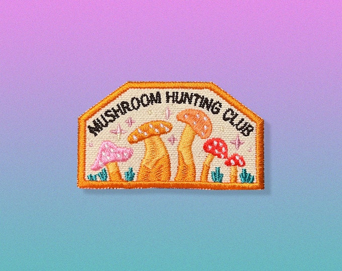 Featured listing image: Mushroom Hunting Club Patch
