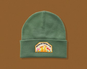 Mushroom Hunting Club Cuffed Beanie