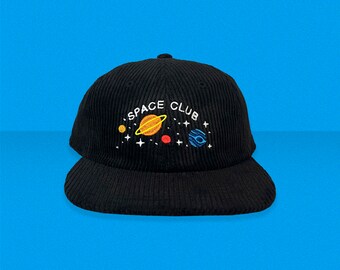 Space Club Corduroy Hat