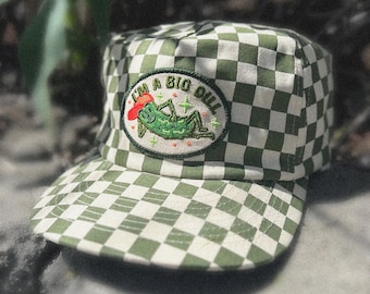 Big Dill Pickle 5-Panel Checkered Floppy Hat