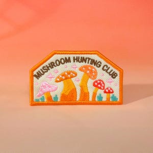 Mushroom Hunting Club Patch