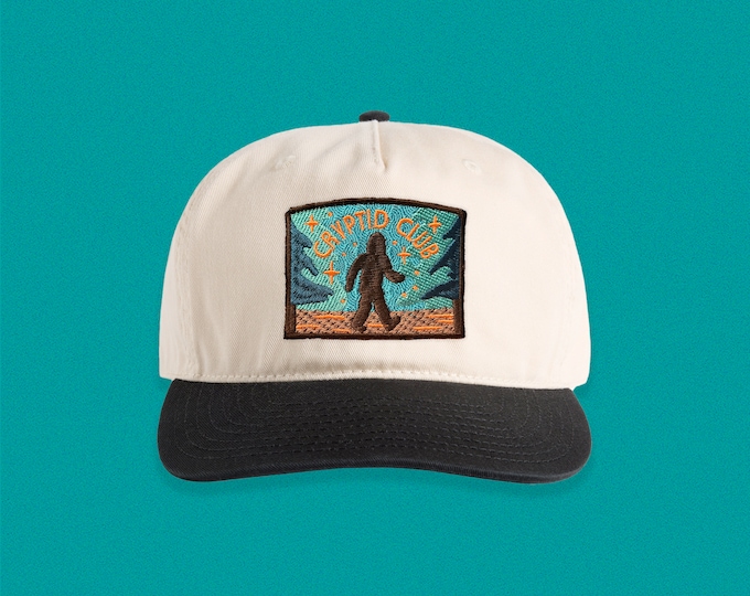 Bigfoot Cryptid Club 5-Panel Floppy Cap
