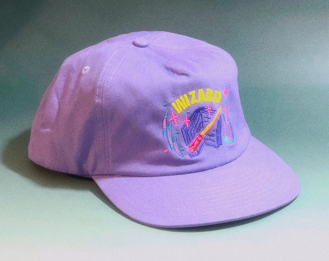 Wizard Cotton Snapback Hat