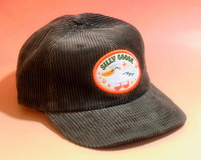 Silly Goose Corduroy Hat