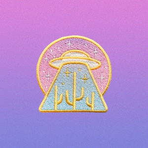 UFO Crystal Ball Patch