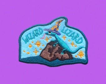 Patch lézard sorcier