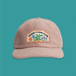 Green Thumb Club Corduroy Hat Blush