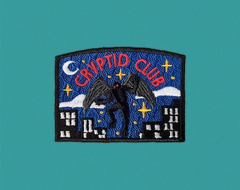 Cryptid Club Mothman Patch