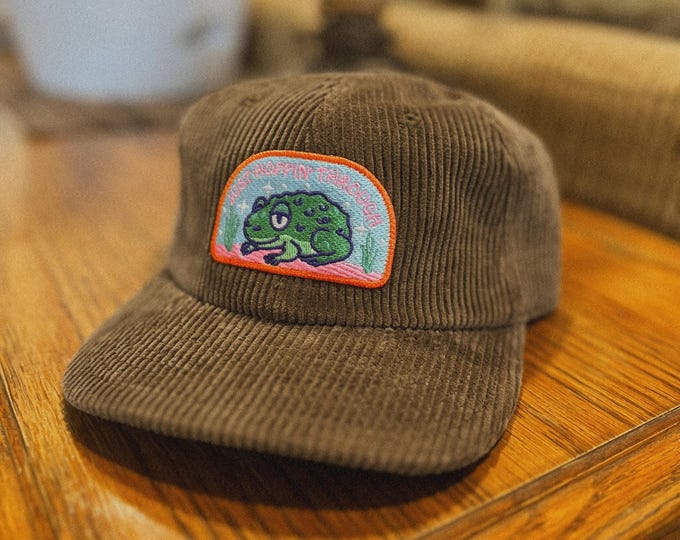 Just Hoppin' Through Corduroy Hat