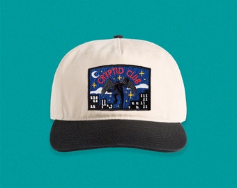 Mothman Cryptid Club 5-Panel Floppy Cap