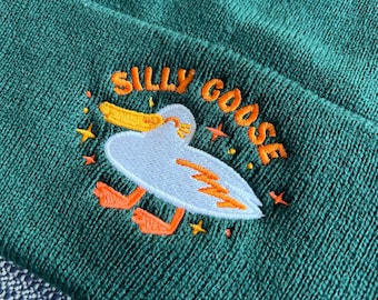 Silly Goose Pom Pom Beanie