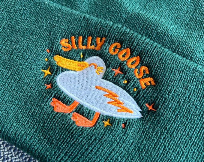 Silly Goose Pom Pom Beanie