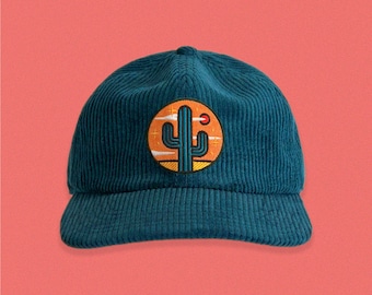 Cactus Dream Corduroy Hat