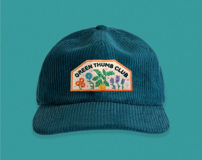 Featured listing image: Green Thumb Club Corduroy Hat