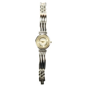 ECCLISSI Round Case Sterling Silver Women's Watch and Bracelet Model 3010 image 3