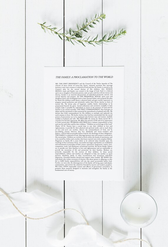 The Family members: A Proclamation towards the Global Electronic Down load Loved ones Proclamation Huge Printable LDS Household Proclamation Print graphic about The Family a Proclamation to the World Printable called The Relatives: A Proclamation in direction of the Global Electronic Obtain Loved ones Proclamation Hefty Printable LDS Spouse and children Proclamation Print