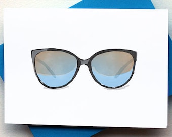 Retro Sunglasses Card