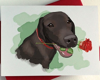 Valentine Dog