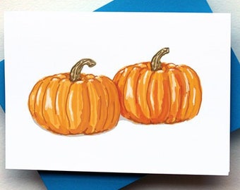 Small Pumpkins Card
