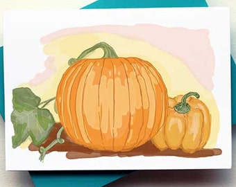 Fall Pumpkin Card