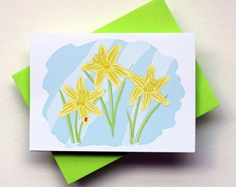 Daffodil Card