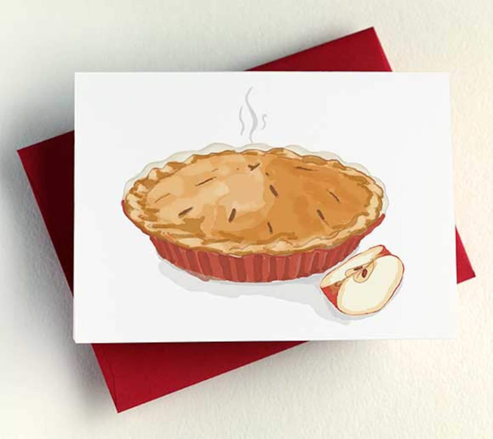 Apple pie Papercraft