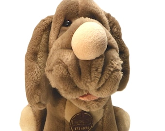 1985年 希少 Ganz Bros Wrinkles 犬用ジッパーバッグ、大型子犬用