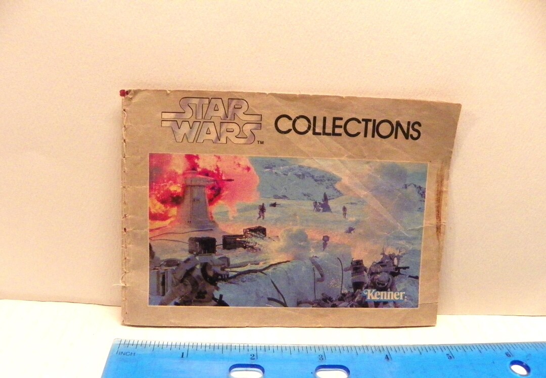 1982 Kenner Star Wars Collection Booklet , 1980's Star Wars Toy