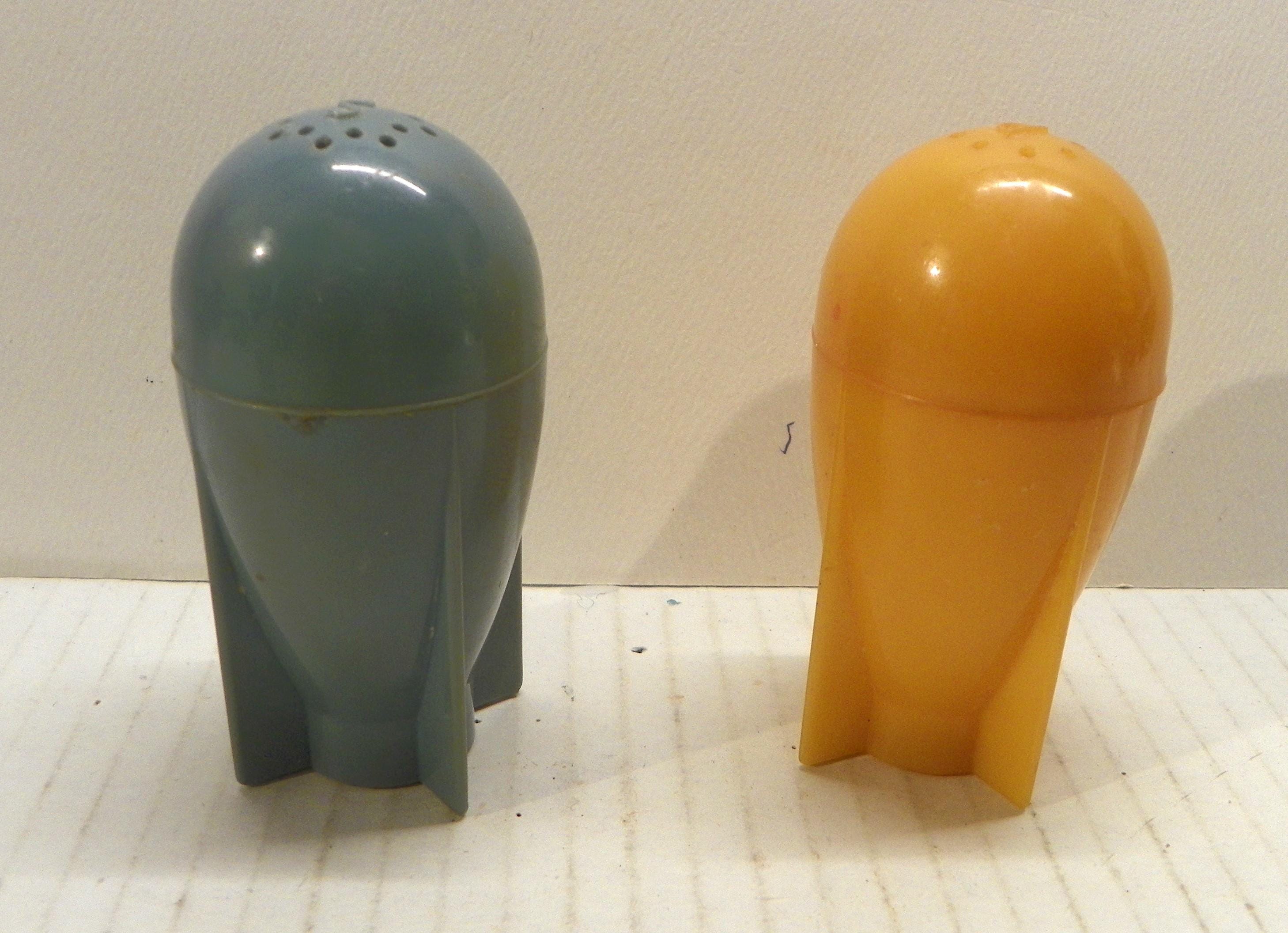 ヴィンテージ 1950 年代 プラスチック ロケット ソルト アンド