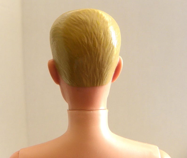 1960 Blonde Painted Hair Ken Straight Leg , 1960's Hong Kong Striped