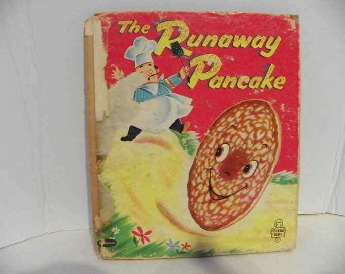 The Runaway Pancake Pictures by Ben Williams 1956 Whitman Publishing